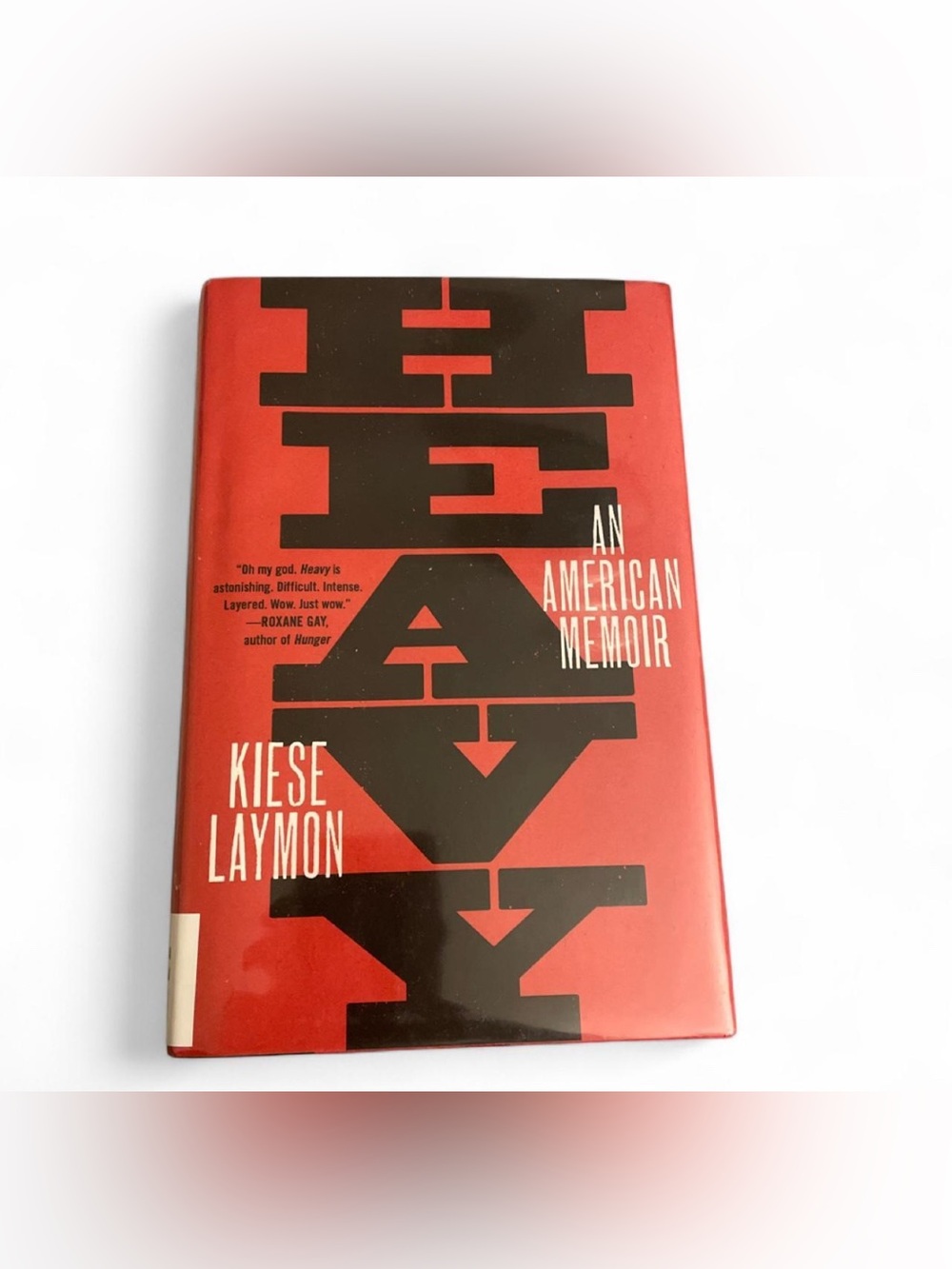 Heavy: An American Memoir by Kiese Laymon - Red & Black Hardcover